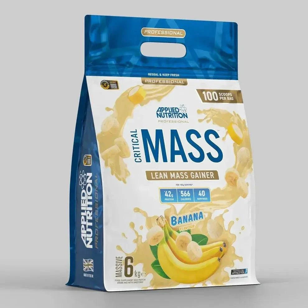 Applied Nutrition Critical Mass: All-in-One Mass Gainer 6kg - Luminous Nutrition