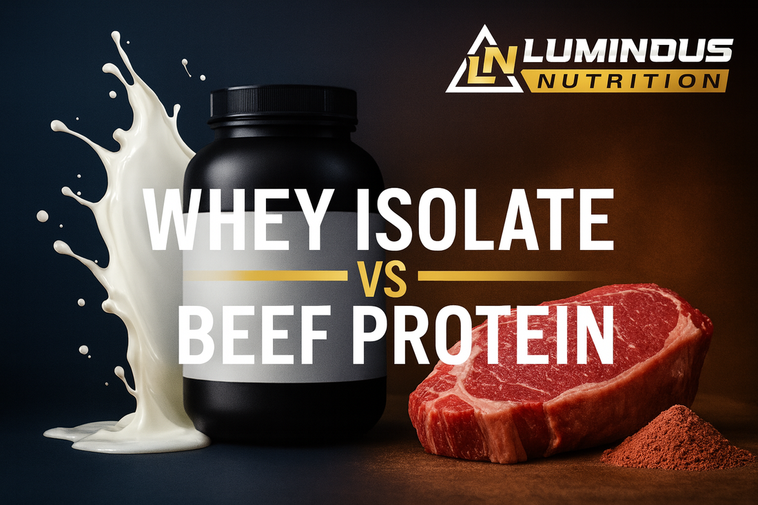 Whey Protein Isolate vs Beef Protein: What They Are and Which One’s Right for You