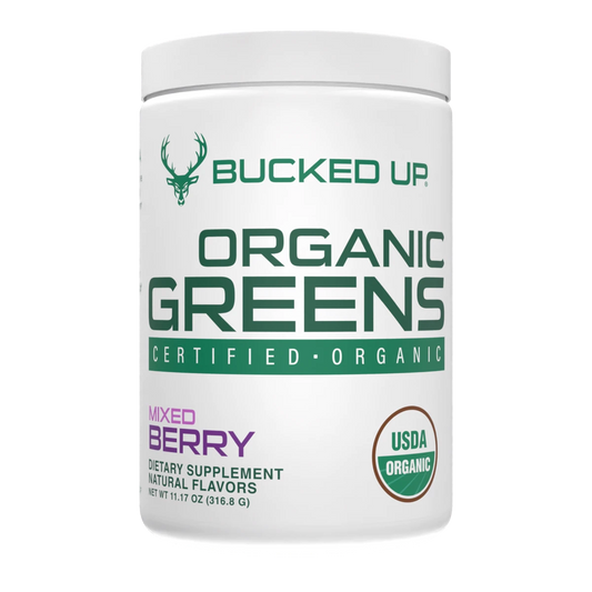 Bucked Up Greens Mixed Berry - Nutrient-Packed Superfood Supplement