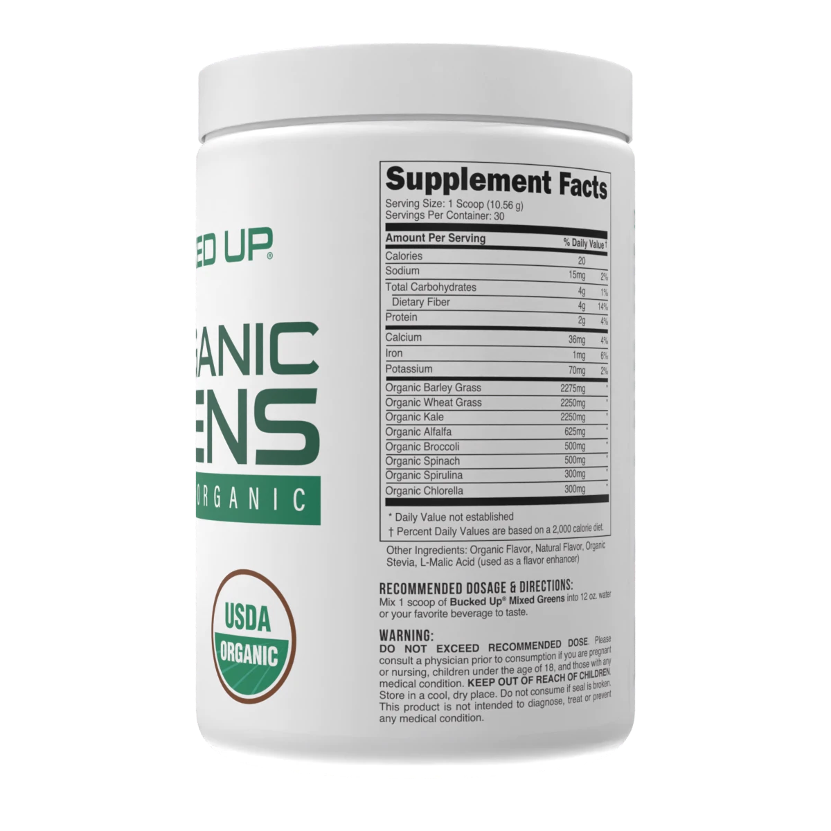 Bucked Up Greens Mixed Berry - Nutrient-Packed Superfood Supplement