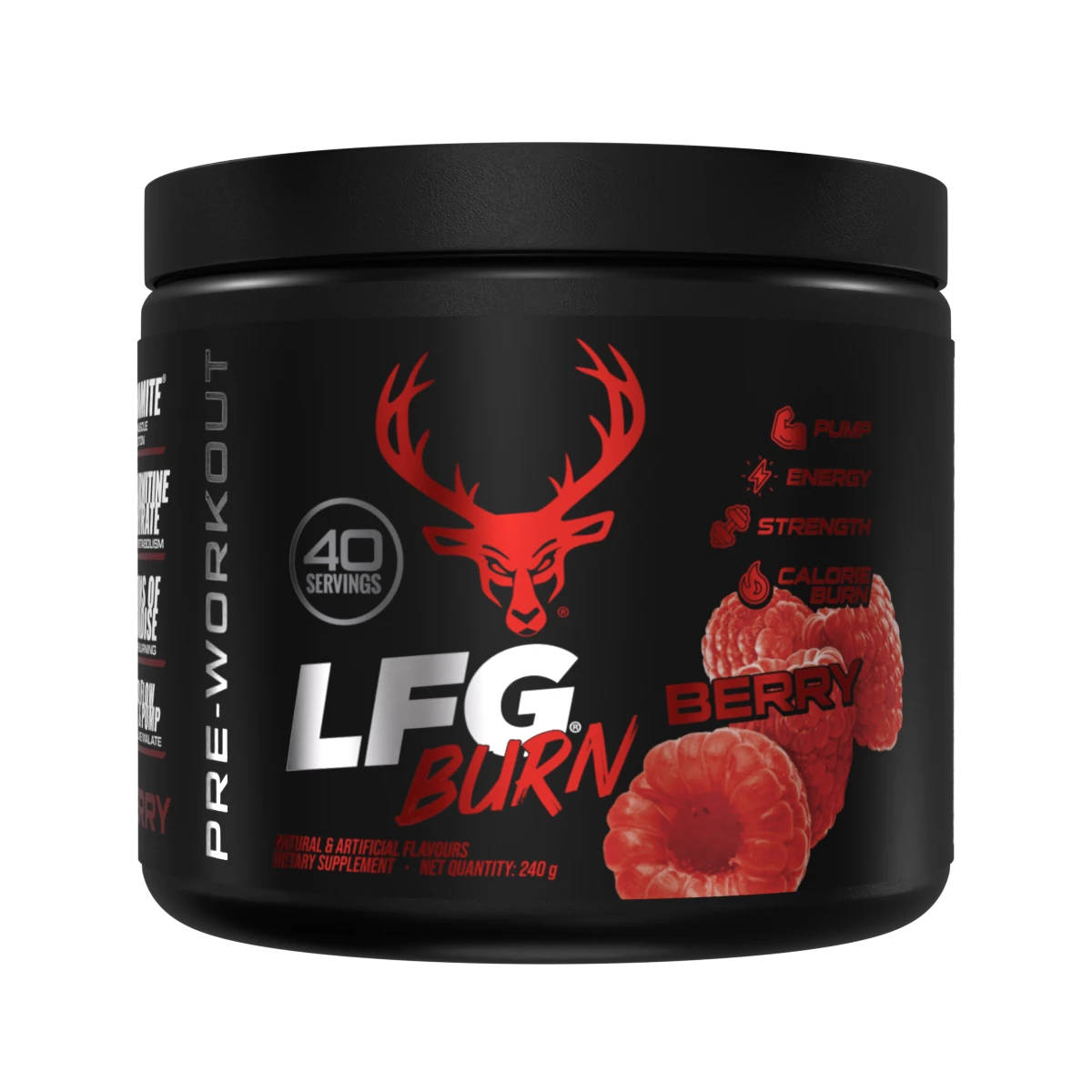 Bucked Up LFG Pre-Workout - 40 Servings for Enhanced Energy and Focus
