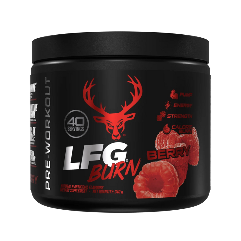 Bucked Up LFG Pre-Workout - 40 Servings for Enhanced Energy and Focus