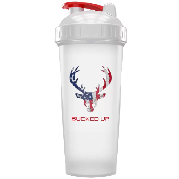 Bucked Up Shaker Bottle 28oz - Leak-Free Design for Smooth Mixing