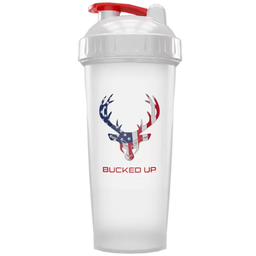 Bucked Up Shaker Bottle 28oz - Leak-Free Design for Smooth Mixing
