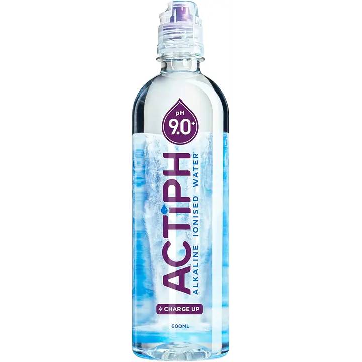 Actiph Alkaline Ionised Water 12x600ml