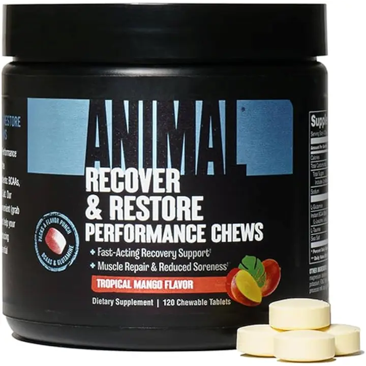 Animal Recover & Restore Performance Chews 120 Tabs