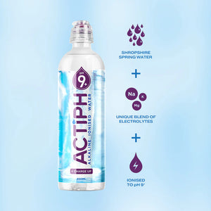 Actiph Alkaline Ionised Water 24x600ml