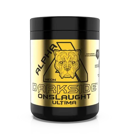 Alpha Neon Darkside Onslaught Ultima Pre-Workout 600g - Luminous Nutrition