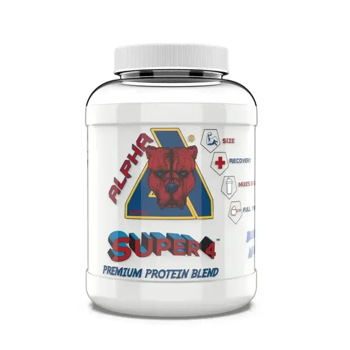 Alpha Neon SUPER 4 Protein 2kg Blend for Optimal Muscle Growth