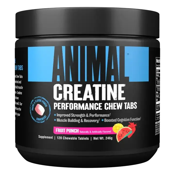 Animal Creatine Chewables 120 Tablets - Luminous Nutrition