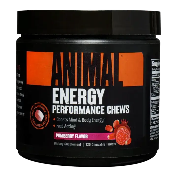 Animal Energy Chews for Performance - 120 Tabs - Luminous Nutrition
