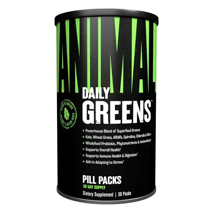 Animal Greens Supplement Daily Capsules for Optimal Nutrition