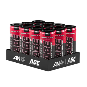 ABE Cherry Slushie Energy Drink - Carbonated Can 12x330ml
