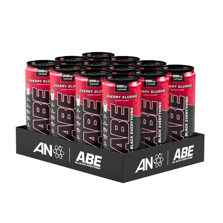 ABE Cherry Slushie Energy Drink - Carbonated Can 12x330ml