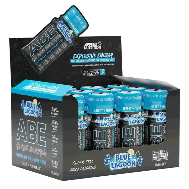 ABE Pre-Workout Shot 12x60ml by Applied Nutrition - Luminous Nutrition