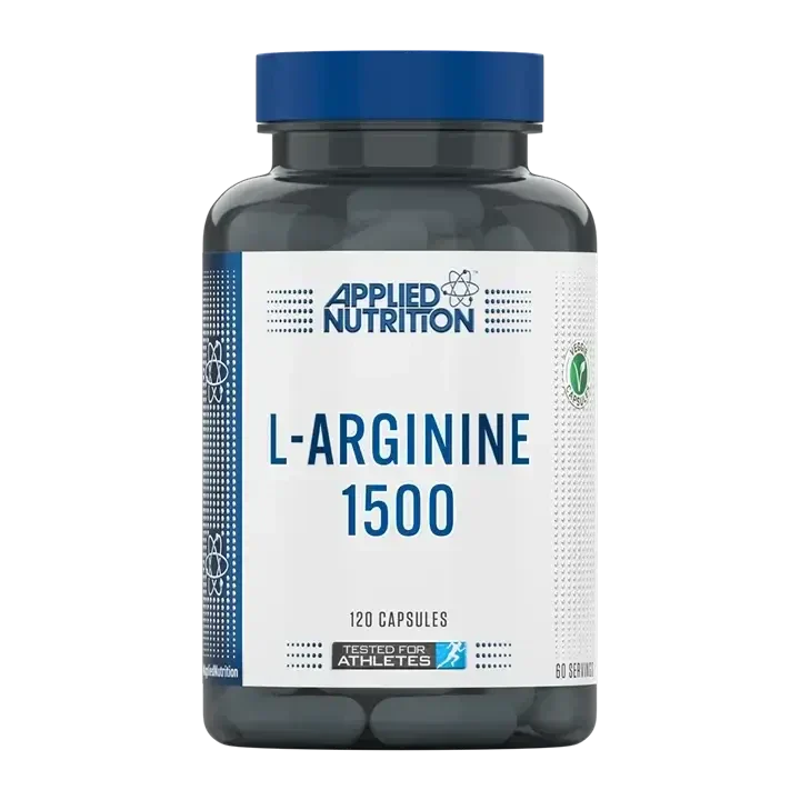 Applied Nutrition L-Arginine Supplement 1500mg Capsules for Enhanced Performance and Heart Health