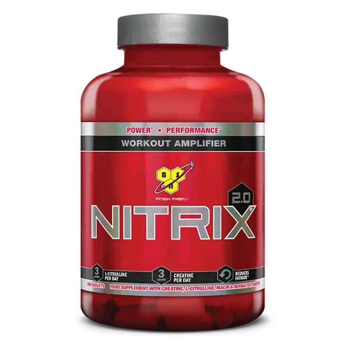 BSN Nitrix 2.0 Nitric Oxide Tablets for Enhanced Performance and Recovery