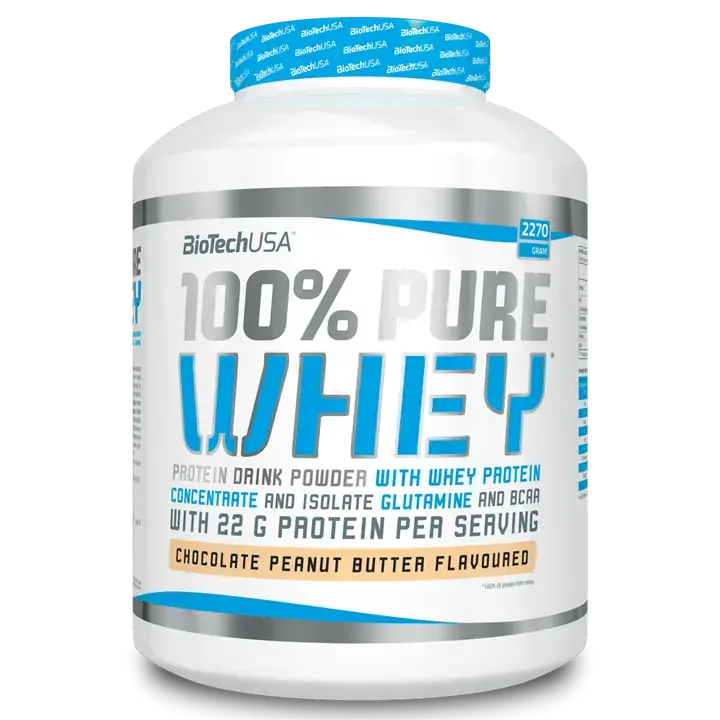 BioTech USA 100% Pure Whey Protein 2.27kg - Luminous Nutrition