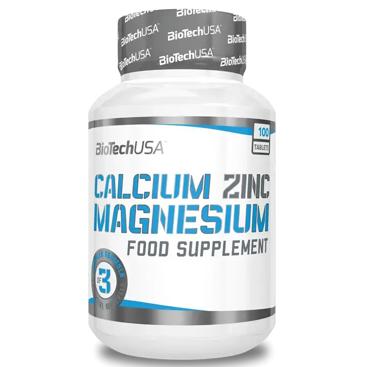 BioTech USA Calcium Zinc Magnesium Supplement - Luminous Nutrition
