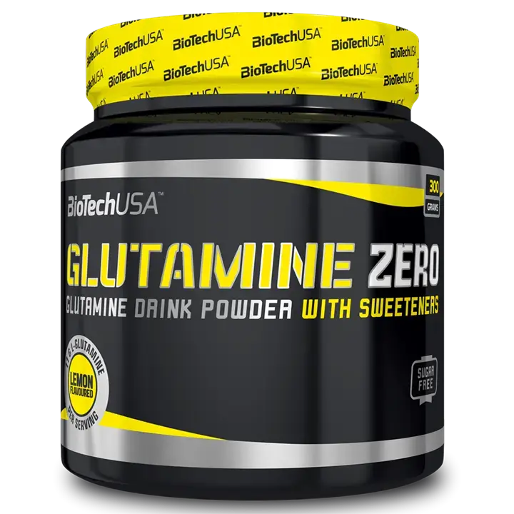 BioTech USA Glutamine Zero 300g Supplement - Luminous Nutrition