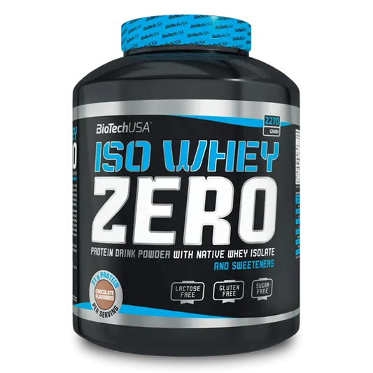 BioTech USA Iso Whey Zero Protein Isolate 2.27kg - Luminous Nutrition