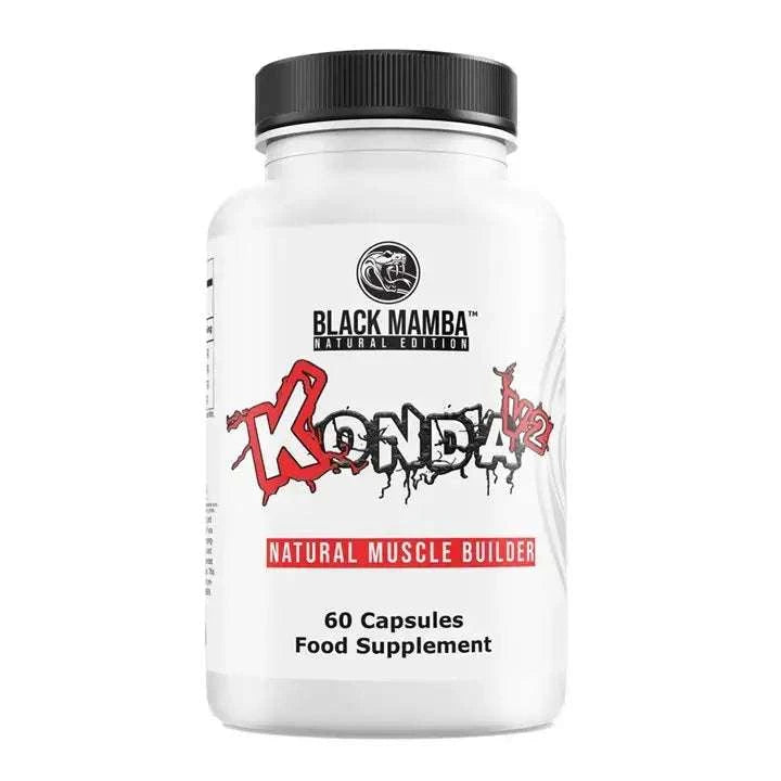 Black Mamba Konda V2 - Natural Muscle Enhancer & Gaming Mouse - Luminous Nutrition