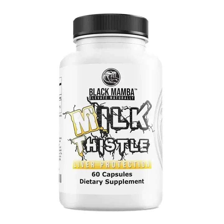 Liver Health Supplements with Black Mamba Milk Thistle for Optimal Wellness
