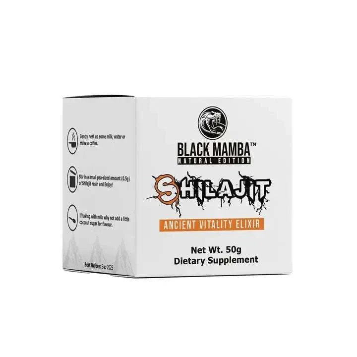 Unlock Vitality with Premium Black Mamba Shilajit Resin