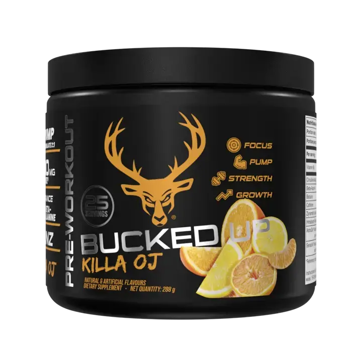 Bucked UP Pre-Workout Supplement for Enhanced Energy and Focus