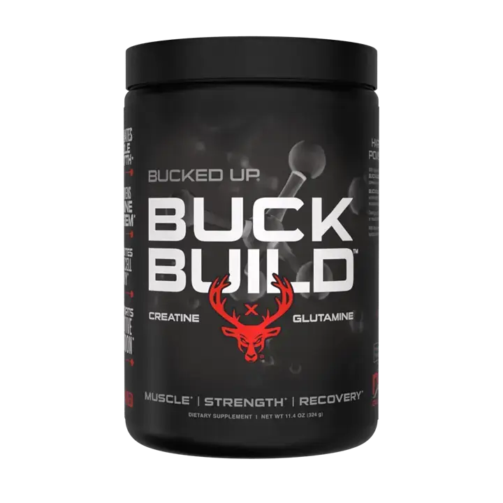 Bucked Up BuckBuild: Creatine Glutamine Boost 324g - Luminous Nutrition