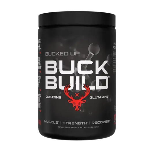 Bucked Up BuckBuild: Creatine Glutamine Boost 324g - Luminous Nutrition