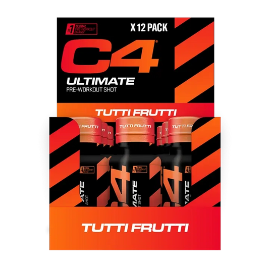 Cellucor C4 Ultimate Shot 12x60ml for Peak Performance - Luminous Nutrition