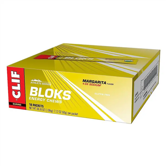 CLIF Bloks Energy Chews 18x60g for Instant Fuel and Endurance