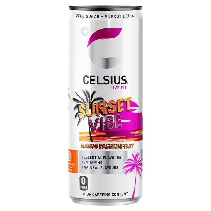 Celsius 12 Pack Energy Drinks - Zero Sugar, Vegan - Luminous Nutrition