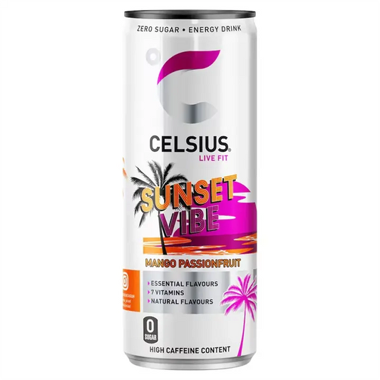 Celsius 12 Pack Energy Drinks - Zero Sugar, Vegan - Luminous Nutrition
