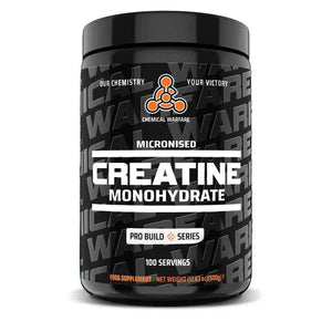 Micronised Creatine Monohydrate 250g & 500g - Chemical Warfare Nutrition