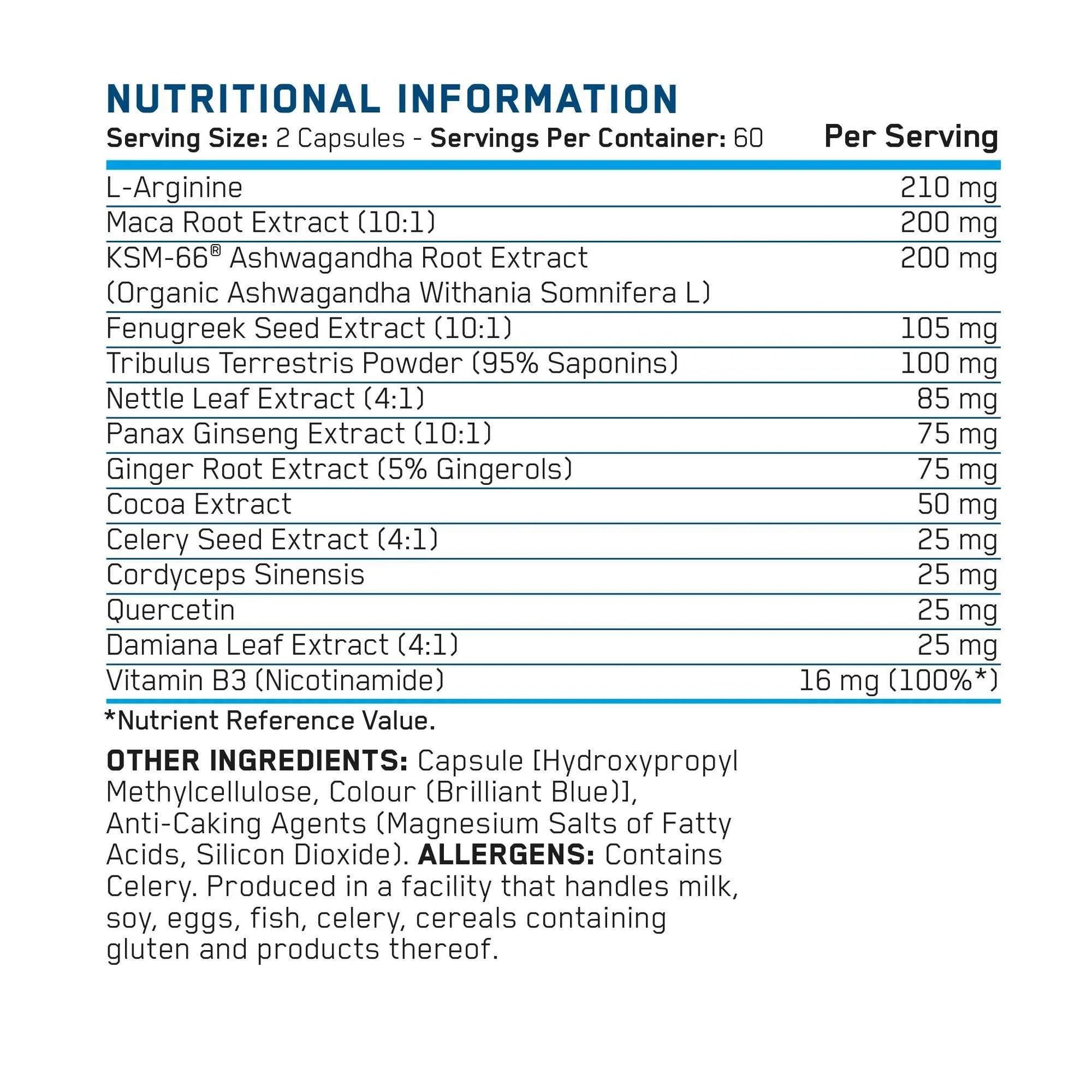 Applied Nutrition Sex Bomb For Him Enhancer
